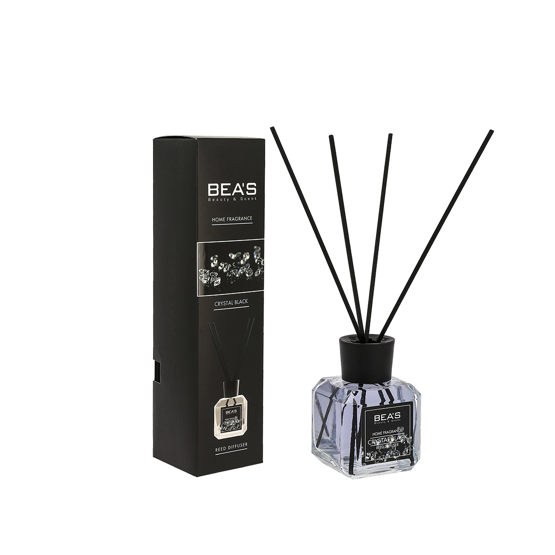BEA'S CRYSTAL BLACK REED DIFFUSER